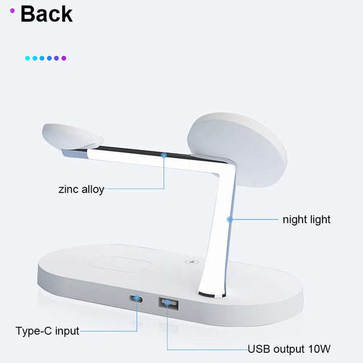 3-in-1 Magnetic Wireless Charger Stand